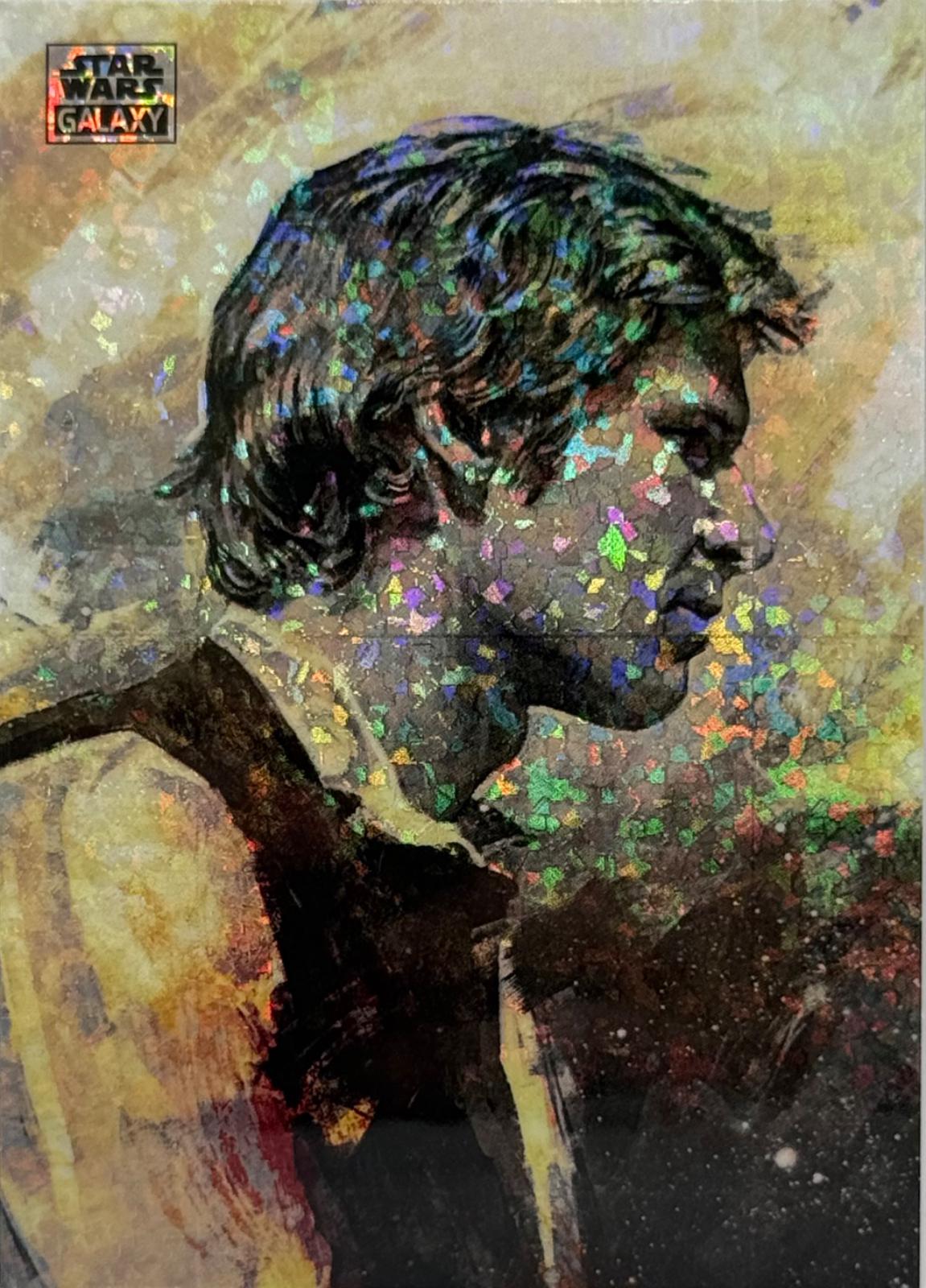 2024 Topps Chrome Galaxy Han Solo [Mini Diamond Refractor] #84 card