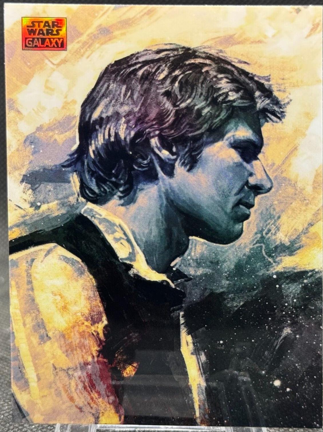 2024 Topps Chrome Galaxy Han Solo [Refractor] #84 card