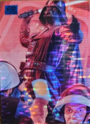 2024 Topps Chrome Galaxy Holding Hope [Aqua Sonar Refractor] #82 card