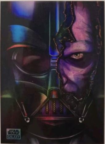 2024 Topps Chrome Galaxy Obi-Wan Kenobi [Aqua Refractor] #13 card