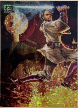 2024 Topps Chrome Galaxy Obi-Wan Kenobi [Mini Diamond Refractor] #13 card