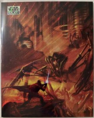 2024 Topps Chrome Galaxy On Mustafar [Wave Refractor] #54 card
