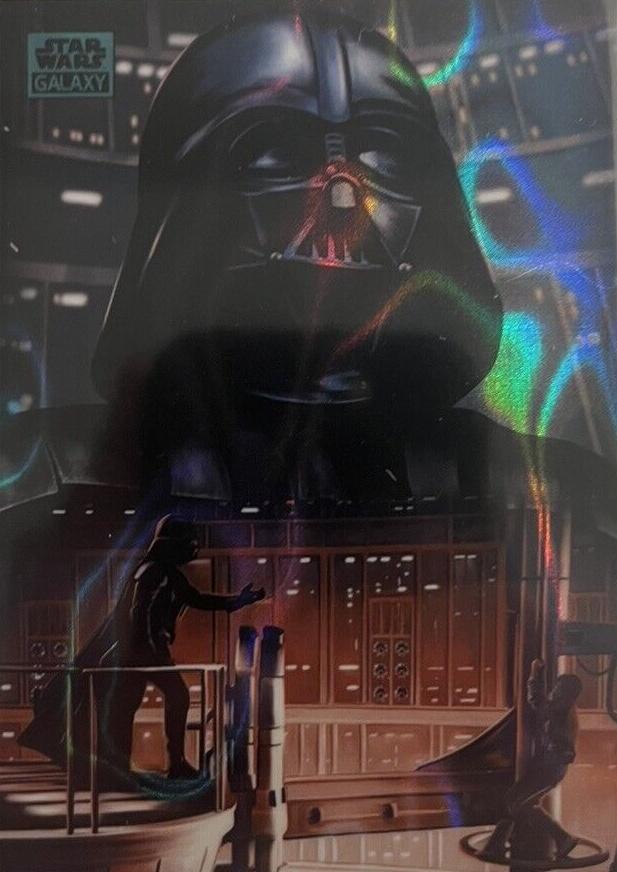 2024 Topps Chrome Galaxy Power of the Darkside Bespin  [Aqua Lava Refractor] #PD-14 card