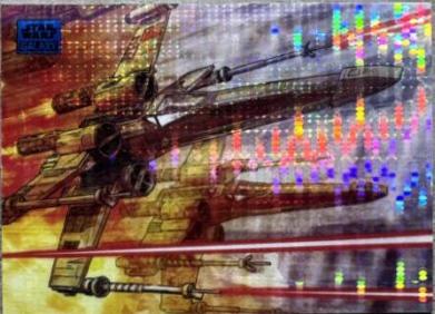 2024 Topps Chrome Galaxy Red Five [Aqua Sonar Refractor] #34 card