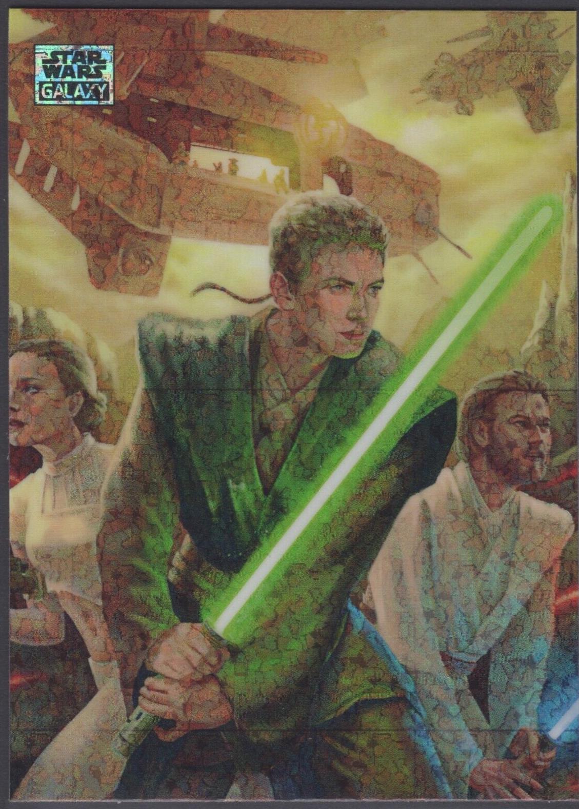 2024 Topps Chrome Galaxy Rescue of Geonosis [Mini Diamond Refractor] #66 card