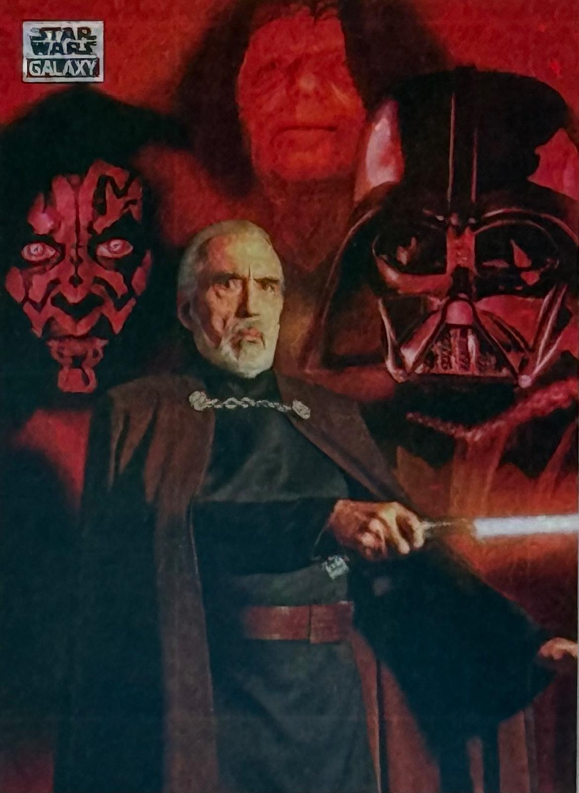 2024 Topps Chrome Galaxy Sith Lords [Mini Diamond Refractor] #25 card
