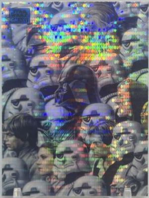 2024 Topps Chrome Galaxy Stormtroopers [Aqua Sonar Refractor] #64 card