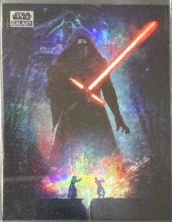 2024 Topps Chrome Galaxy The Awakening [Mini Diamond Refractor] #79 card