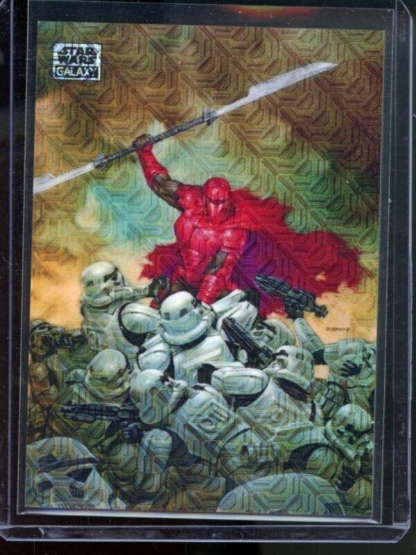 2024 Topps Chrome Galaxy The Crimson Crusader [Mojo Refractor] #40 card