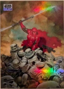 2024 Topps Chrome Galaxy The Crimson Crusader [Refractor] #40 card