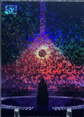 2024 Topps Chrome Galaxy The Dark Lord [Mini Diamond Refractor] #28 card