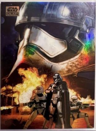 2024 Topps Chrome Galaxy The Force Awakens [Refractor] #17 card