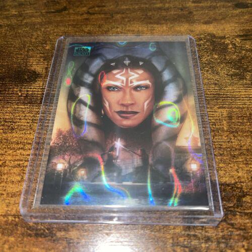 2024 Topps Chrome Galaxy The Lost Jedi's Return [Aqua Lava Refractor] #49 card