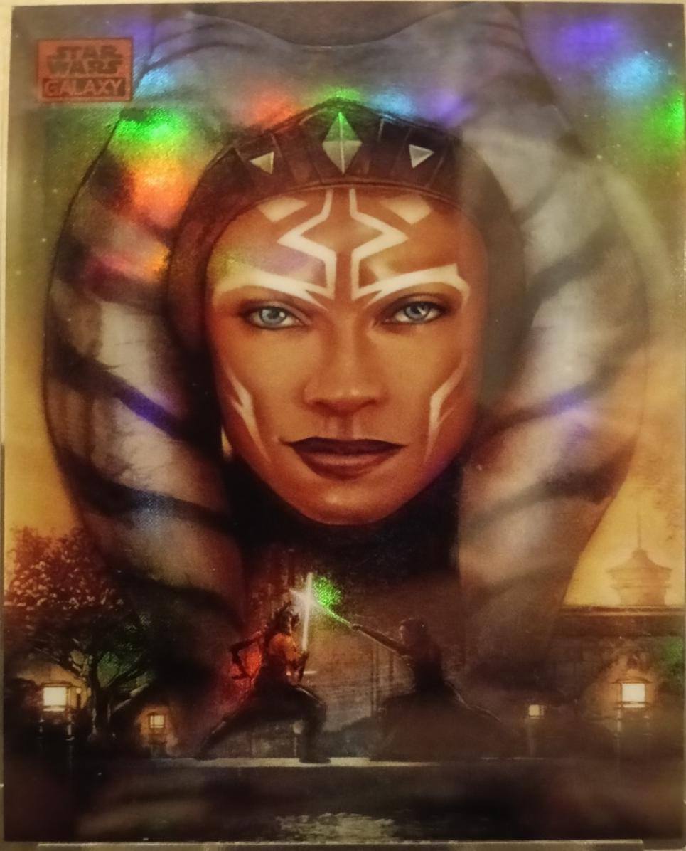 2024 Topps Chrome Galaxy The Lost Jedi's Return [Red Refractor] #49 card