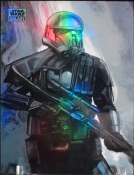 2024 Topps Chrome Galaxy Victory and Death [Aqua Refractor] #35 card