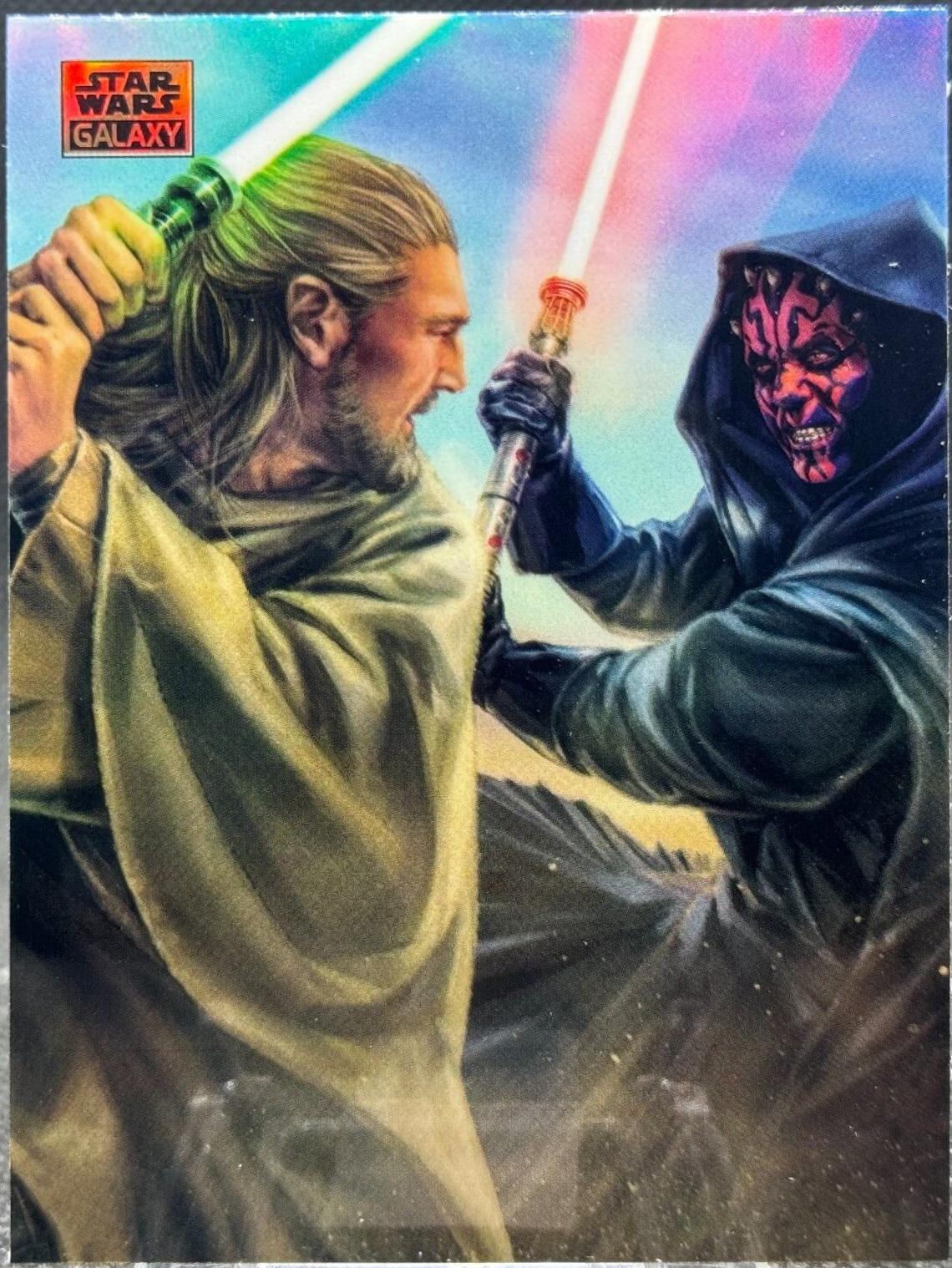 2024 Topps Chrome Galaxy Warriors of the Force [Refractor] #1 card