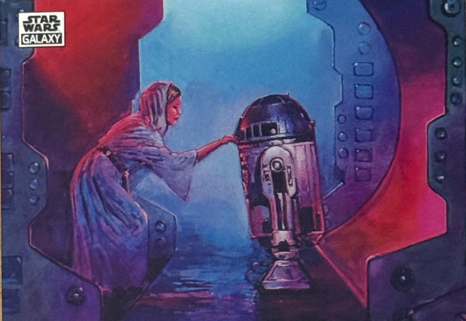 2024 Topps Chrome Galaxy You Are Our Only Hope #90 card