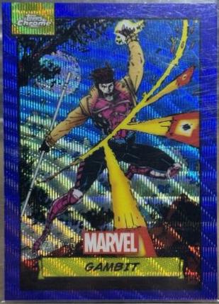 2024 Topps Chrome Gambit [Blue Wave] #3 card
