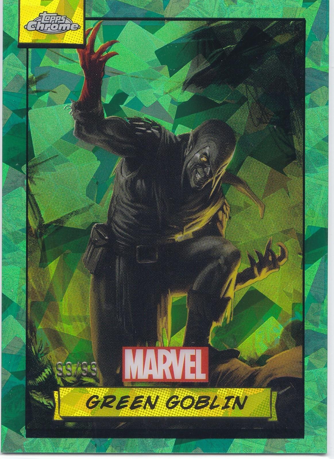 2024 Topps Chrome Green Goblin [Green Sapphire] #101 card