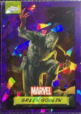 2024 Topps Chrome Green Goblin [Purple Sapphire] #101 card