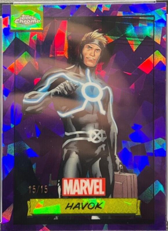 2024 Topps Chrome Havok [Purple Sapphire] #138 card