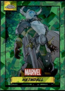 2024 Topps Chrome Heimdall [Green Sapphire] #19 card
