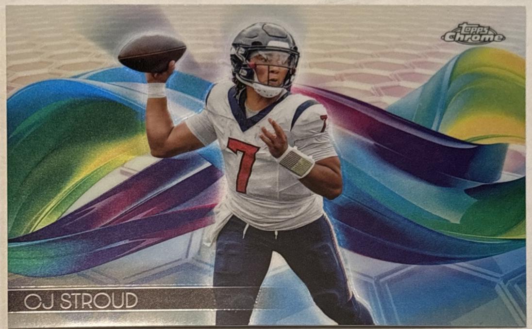 2024 Topps Chrome Helix CJ Stroud #H-6 card
