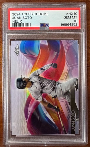 2024 Topps Chrome Helix Juan Soto #HX-10 card