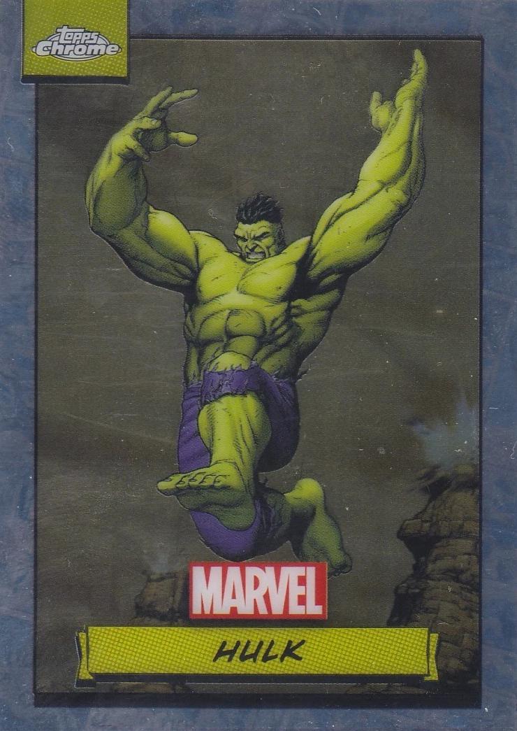 2024 Topps Chrome Hulk #43 card