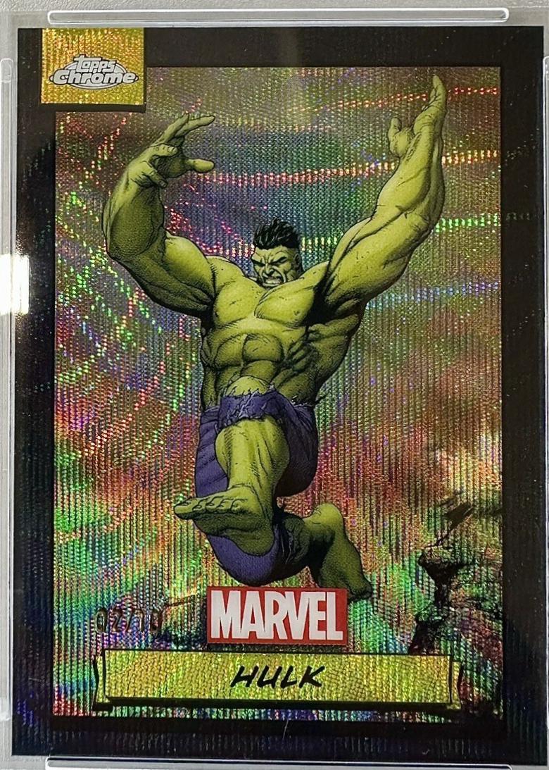 2024 Topps Chrome Hulk [Black Wave] #43 card