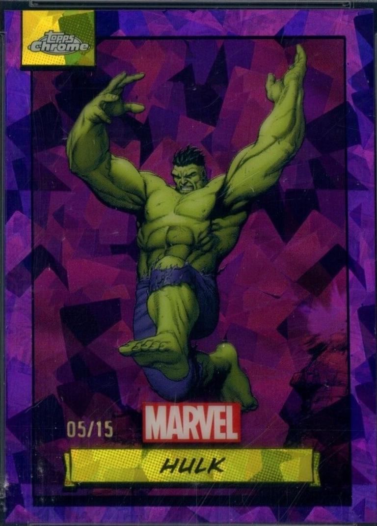 2024 Topps Chrome Hulk [Purple Sapphire] #43 card
