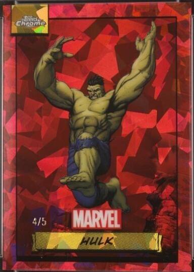 2024 Topps Chrome Hulk [Red Sapphire] #43 card