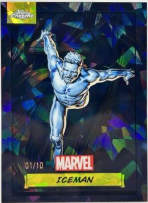 2024 Topps Chrome Iceman [Black Sapphire] #84 card