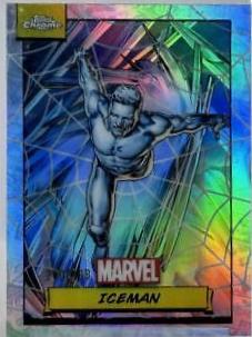 2024 Topps Chrome Iceman [Spider Web Refractor] #84 card