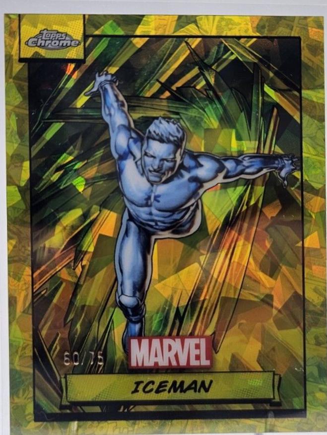 2024 Topps Chrome Iceman [Yellow Sapphire] #84 card