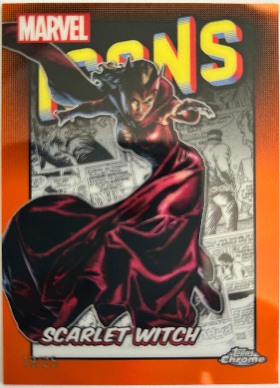 2024 Topps Chrome Icons Scarlet Witch #MI-4 card