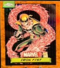 2024 Topps Chrome Iron Fist [Orange Refractor] #55 card