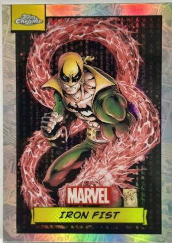 2024 Topps Chrome Iron Fist [Refractor] #55 card