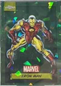 2024 Topps Chrome Iron Man [Green Sapphire] #13 card