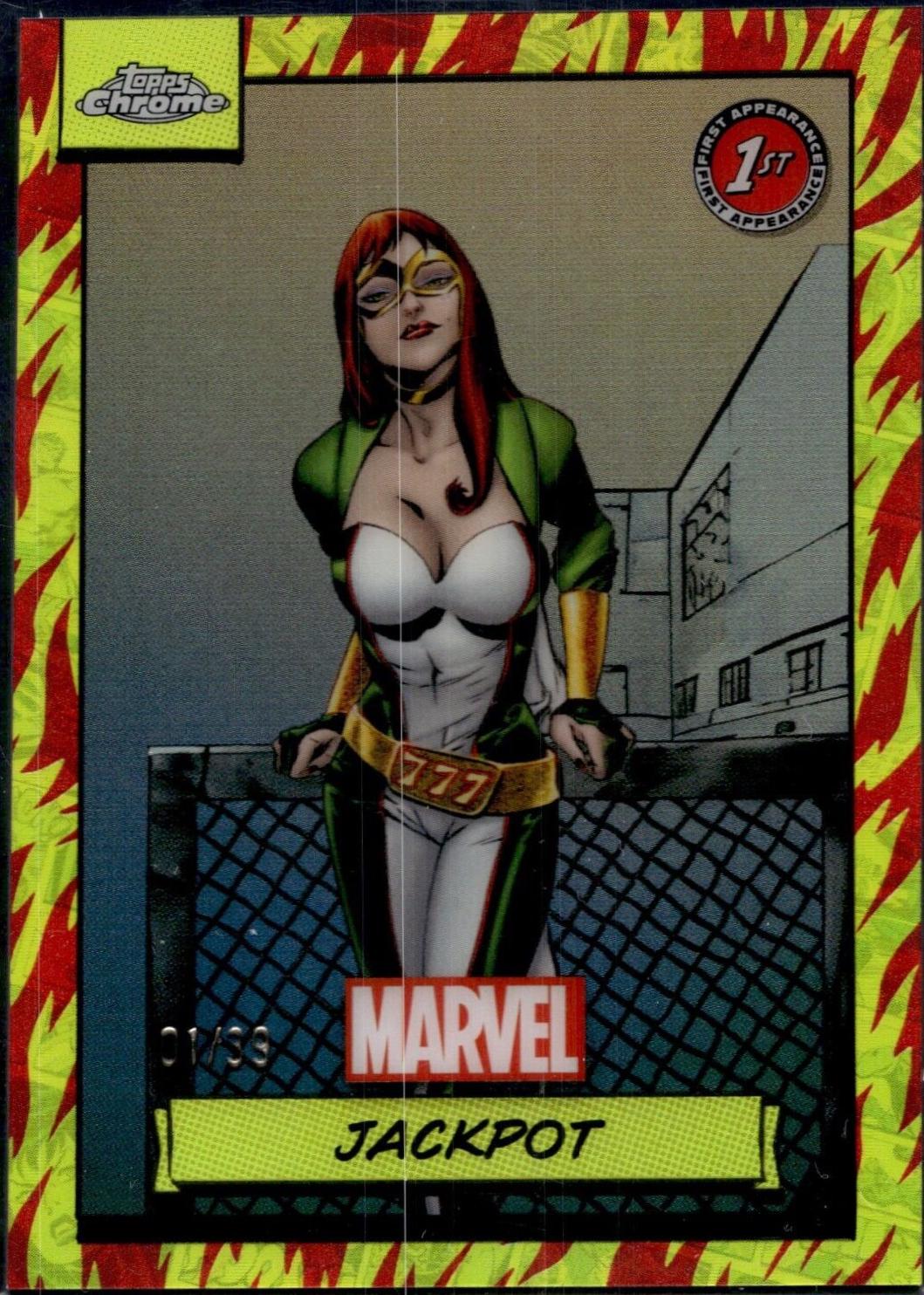 2024 Topps Chrome Jackpot [Human Torch Refractor] #119 card