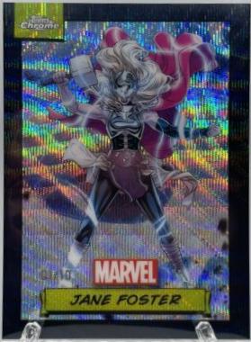 2024 Topps Chrome Jane Foster [Black Wave] #22 card