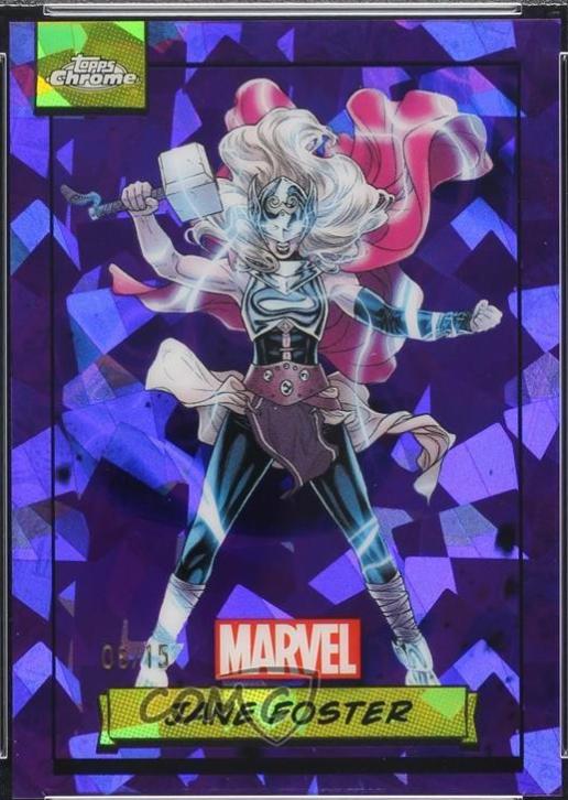 2024 Topps Chrome Jane Foster [Purple Sapphire] #22 card