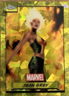 2024 Topps Chrome Jean Grey [Yellow Sapphire] #27 card