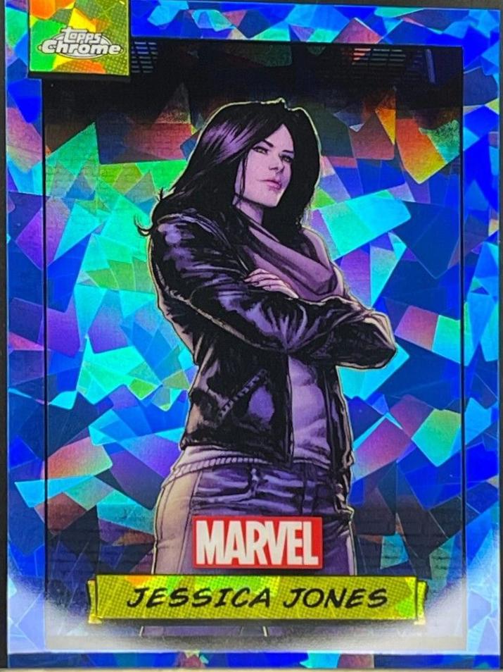 2024 Topps Chrome Jessica Jones [Sapphire] #120 card
