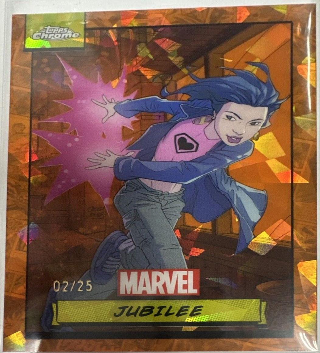 2024 Topps Chrome Jubilee [Orange Sapphire] #46 card
