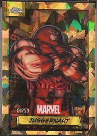 2024 Topps Chrome Juggernaut [Gold Sapphire] #6 card
