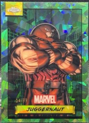 2024 Topps Chrome Juggernaut [Green Sapphire] #6 card