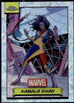 2024 Topps Chrome Kamala Khan [Refractor] #45 card
