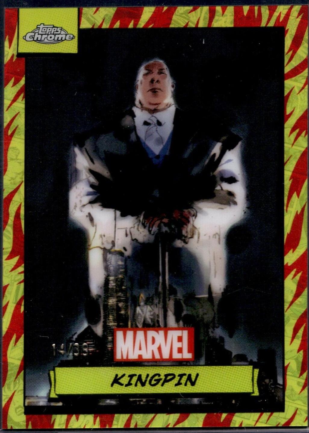 2024 Topps Chrome Kingpin [Human Torch Refractor] #104 card