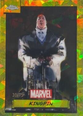 2024 Topps Chrome Kingpin [Yellow Sapphire] #104 card